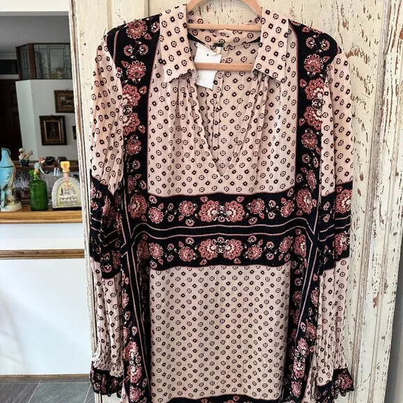 FREE PEOPLE CHANGING TIMES TUNIC - Picture 6 of 10